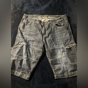 Men's Gray Cargo Shorts